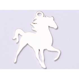 E0661-N-Pandant Cal decupat Argint 925 25.5x18.5x0.6 mm-1buc