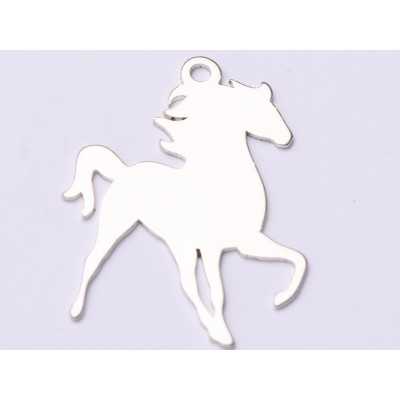 E0661-G-Pandant Cal decupat Argint 925   25.5x18.5x0.6 mm-1buc
