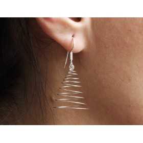 F0050 N Charm Spirala conica 3D 9 randuri 22*20mm 0.33mm 1 buc