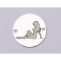 E0791-GS-Link argint 925 Stripper- varianta feminina - 2  - 1 buc