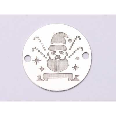 E0966-GS-Link Argint Santa  -  1 buc