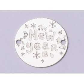 E1007-GS-Link Argint New Year 1 buc