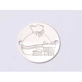 E1035-GS-Link Argint Christmas Gifts 1 buc