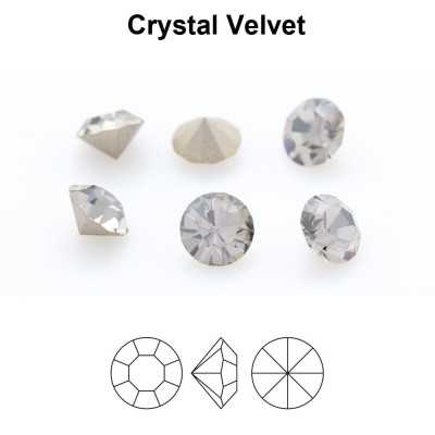 P4129-Cristal Preciosa, MC Chaton Maxima Crystal Velvet  SS 34 7mm - 1 buc