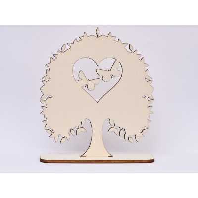 L225-Copac cu fluturasi cu suport  15x17 cm 1buc