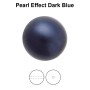 0641-Preciosa Round Pearl Maxima 1H Dark Blue Pearl Effect 8mm