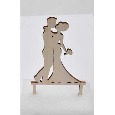 L280-Cake topper "Miri" 10x18cm  1buc