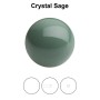 0409-Round Pearl Maxima 1/2H Sage 12mm