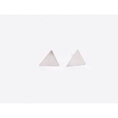 E1388 N Cercel  triunghi din argint 925 10x9.7x0.5mm