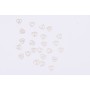E1391 N Charm initiala cu inimioara 12.5x12.5x0.4  mm