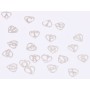 E1391 N Charm initiala cu inimioara 12.5x12.5x0.4  mm