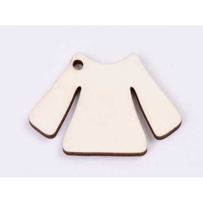 L437-Decupaj lemn 5*3cm Iie traditionala  -1 buc