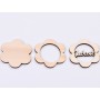 L439-Blank 3 straturi pentru licheni 5*5cm Iubeste   -1 buc