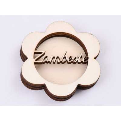 L440-Blank 3 straturi pentru licheni 5*5cm Zambeste   -1 buc