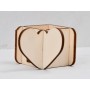 L448-Decupaj cutie lemn inimioara  -1 buc