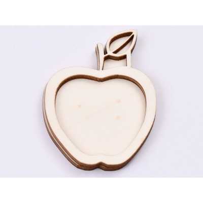 L479-Blank mar 2 straturi pentru licheni 6.5x5cm   -1 buc