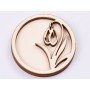 L480-Blank ghiocel 2 straturi pentru licheni 5cm   -1 buc