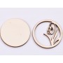 L480-Blank ghiocel 2 straturi pentru licheni 5cm   -1 buc
