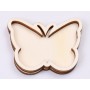 L481-Blank fluturas 2 straturi pentru licheni 5.5x4cm   -1 buc