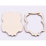 L482-Blank bufnita 2 straturi pentru licheni 5.5x4.5cm   -1 buc