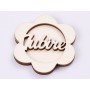 L484-Blank 3 straturi pentru licheni 5*5cm Iubire   -1 buc