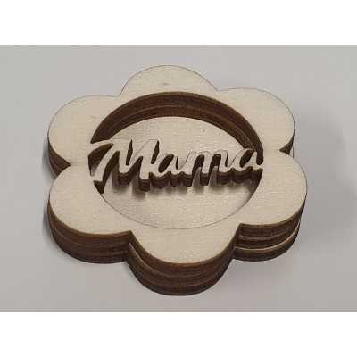 L491-Blank 3 straturi pentru licheni 5*5cm Mama   -1 buc