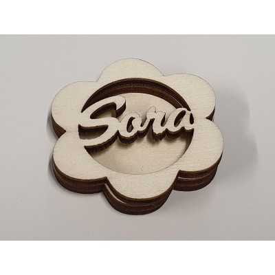 L492-Blank 3 straturi pentru licheni 5*5cm Sora   -1 buc