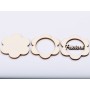 L502-Blank 3 straturi pentru licheni 5*5cm Prietena   -1 buc