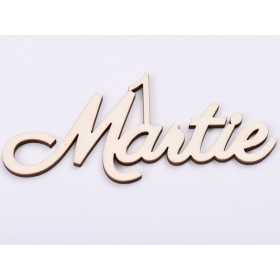 L517-Text din lemn 1Martie  11x4.7cm