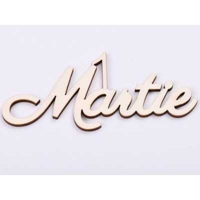 L517-Text din lemn 1Martie  11x4.7cm