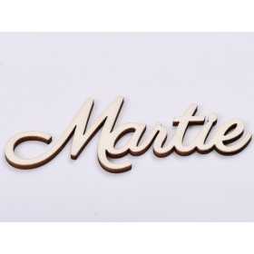 L536-Text din lemn Martie  11x4.2cm