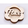 L537-Blank 3 straturi pentru licheni 5*5cm Profa   -1 buc