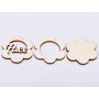 L537-Blank 3 straturi pentru licheni 5*5cm Profa   -1 buc