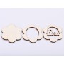 L543-Blank 3 straturi pentru licheni 5*5cm Fina    -1 buc