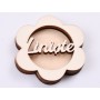 L559-Blank 3 straturi pentru licheni 5*5cm Liniste   -1 buc