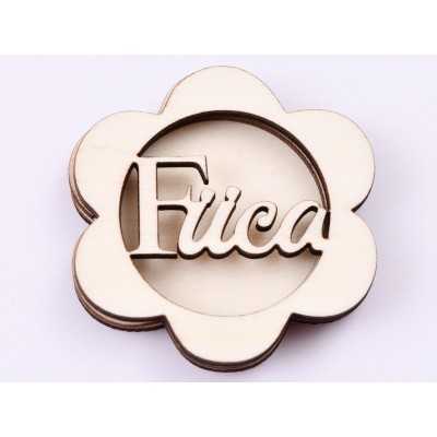 L563-Blank 3 straturi pentru licheni 5*5cm Fiica   -1 buc