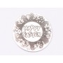 E1521 GS Link argint "Coronita Happy Easter"  16.5mm 0.3mm 1 buc