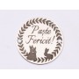 E1525 GS Link argint "Paste fericit!"  16.5mm, 0.3mm 1 buc