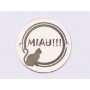 E1527 GS Link argint "MIAU!!!"  16.5mm, 0.3mm 1 buc