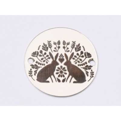 E1532 GS Link argint "First Easter"  16.5mm, 0.3mm 1 buc