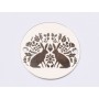 E1532 GS Link argint "First Easter"  16.5mm, 0.3mm 1 buc