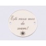 E1534 GS Link argint "Love Bug"  16.5mm, 0.3mm 1 buc