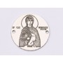 E1543 G Link argint "Cuvioasa Parascheva"  14mm 0.5 1 buc