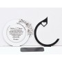 L718-Decoratiune MDF "Esti tot ce am nevoie" 19x20cm  - 1 buc