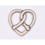 E1561 GS Link argint "Arms around heart"  18.5x18mm, 0.5mm 1 buc