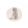 E1572 GS Link argint "Faith Love Hope"  16.5mm, 0.3mm 1 buc