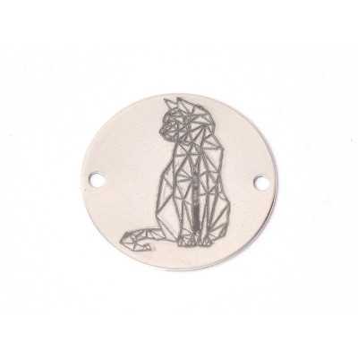 E1572 GS Link argint "Faith Love Hope"  16.5mm, 0.3mm 1 buc
