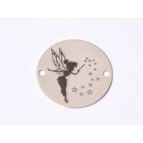 E1576 GS Link argint "Fairy" 16.5mm, 0.3mm 1 buc