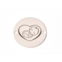 E1577 GS Link argint "New born baby"  16.5mm, 0.3mm 1 buc