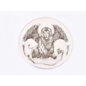 E1581 GS Banut argint "Lion" 1 buc 16.5mm, 0.3mm 1 buc